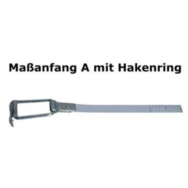 Durchmesser Maßband, Stahl weißlackiert, 10 mm breit, Länge 8m – Bild 4