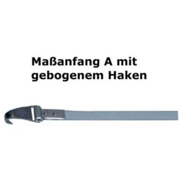 Durchmesser Maßband, Stahl weißlackiert, 10 mm breit, Länge 8m – Bild 5