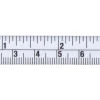 Skalenbandmaß Länge 500 cm / 200 inch, von links nach rechts mit Selbstklebefolie