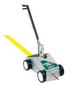 Bodenmarkiergerät Perfect Striper SET + 1 Karton Marierfarbe Traffic Extra weiß