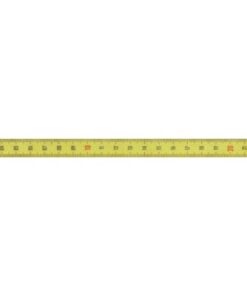 Skalen Maßband von rechts nach links, Breite 13 mm polyamidbeschichtet