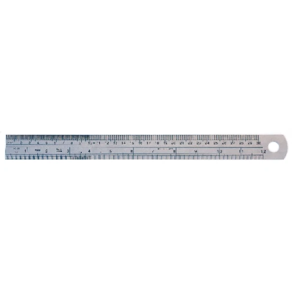 Starre Stahlmaßstäbe mm-inch